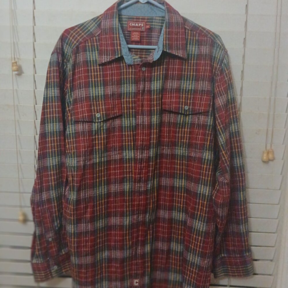Chaps Ralph Lauren new long sleeve dress shirts 80$ for all 5!